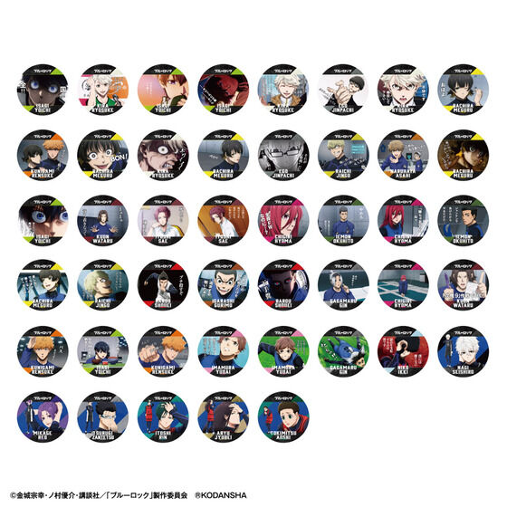 コースターコレクション ブルーロック Vol.2│ライフスタイルバンダイ