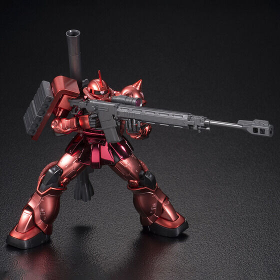 HG 1/144 シャア専用ザクII メタリックVer.│株式会社BANDAI SPIRITS