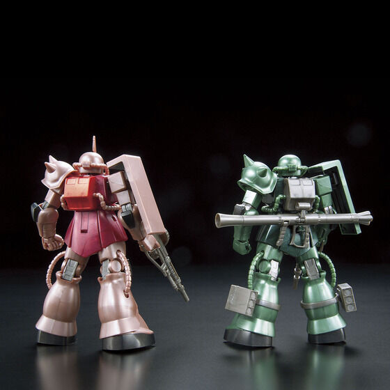 HGUC 1/144 シャア専用ザク&量産型ザク THE ART OF GUNDAM OSAKA