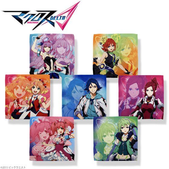 マクロスΔ マイクロファイバーミニタオル | マクロスシリーズ