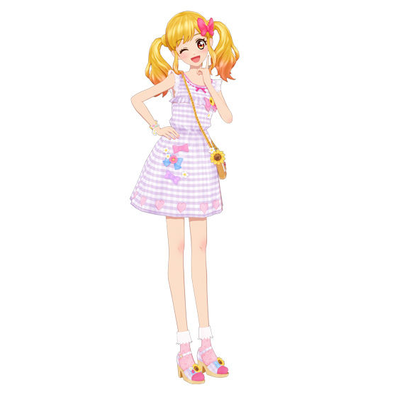 アイカツスターズ コットンピンクワンピ アイカツスターズ コットン