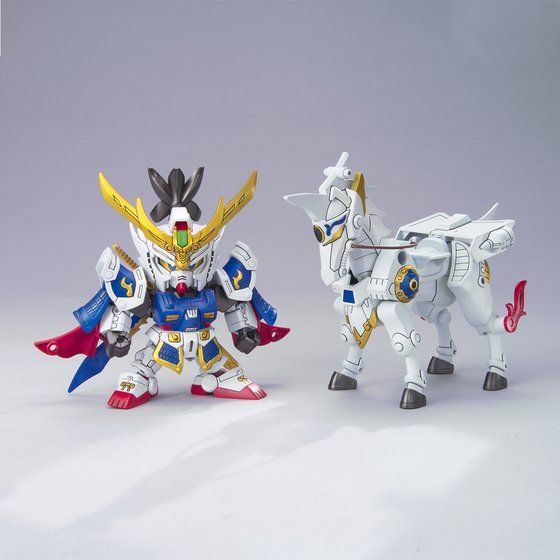 SD三国伝 042 真 翔烈帝 龍装 劉備ガンダム 龍輝宝・的盧│株式会社