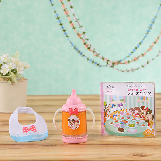 レミン＆ソラン ｜ ミッキー＆ミニー ジュースマグ＆スタイセット