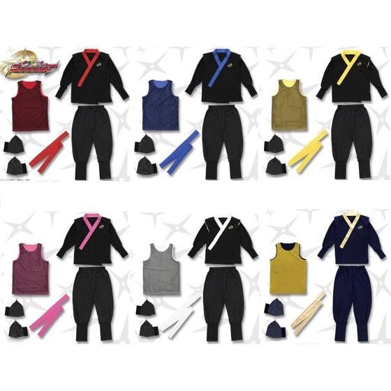 手裏剣戦隊ニンニンジャー 胴着5点セット（上下+帯+タンクトップ+手甲