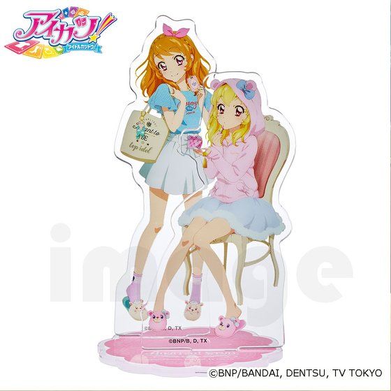 予約販売】アイカツ！アクリルスタンド (2体セット) いちご＆あかり