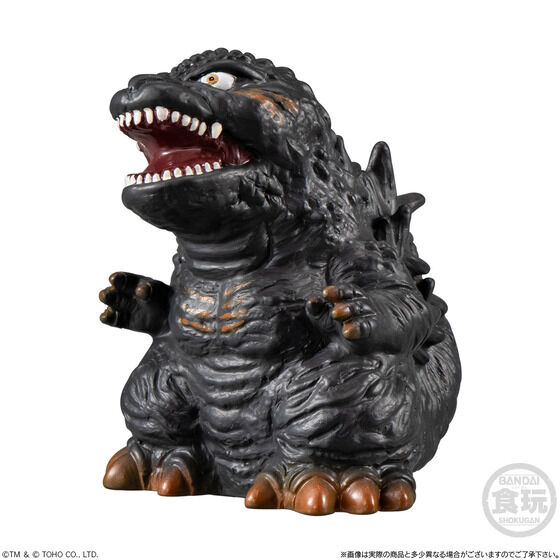 予約開始】食玩「GODZILLA SOFVIDOLL」ゴジラのソフビ指人形シリーズが