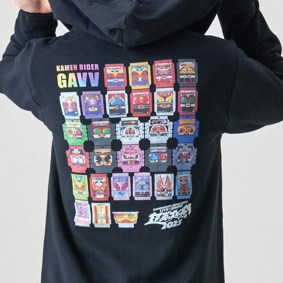 仮面ライダーガヴ＆仮面ライダーシリーズ ゴチゾウ パーカー 超英雄祭