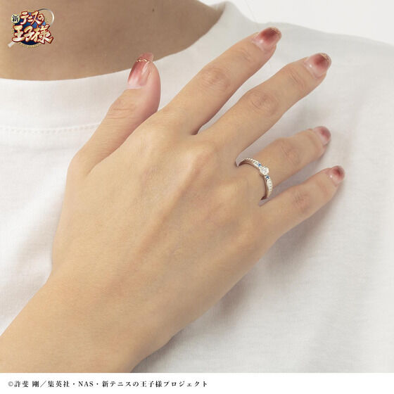 テニスの王子様　バースデーチャーム　指輪　忍足侑士　未開封　当時品 新テニスの王子様 バースデーリング 忍足侑士 11号【受注生産商品