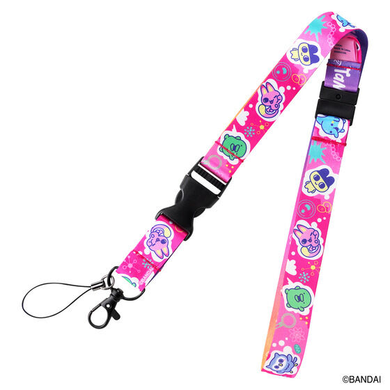 Tamagotchi ネックストラップ Pink | BANDAI TOYS