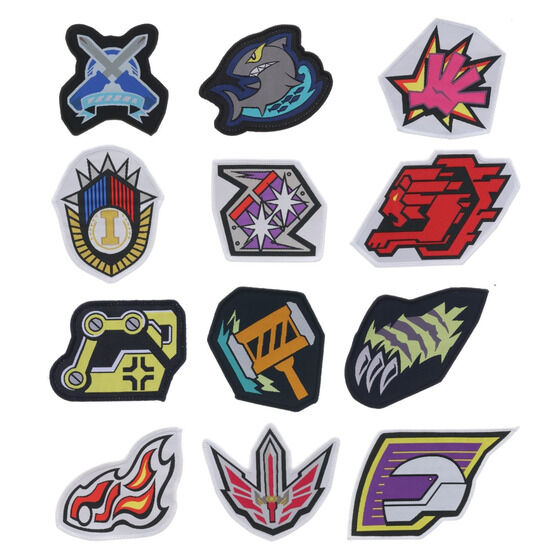 爆上戦隊ブンブンジャー ブンブンカーエンブレム ワッペンセット（全4