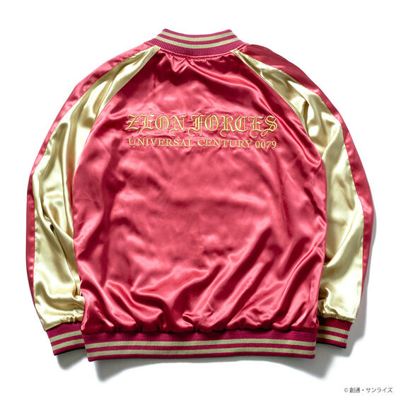 STRICT-G『機動戦士ガンダム』スカジャン シャア専用ザクII JAPAN柄