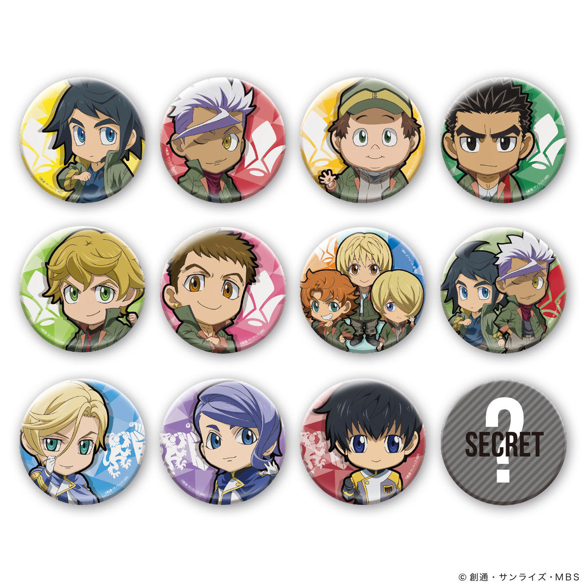 機動戦士ガンダム 鉄血のオルフェンズ 缶バッジコレクション2 【12