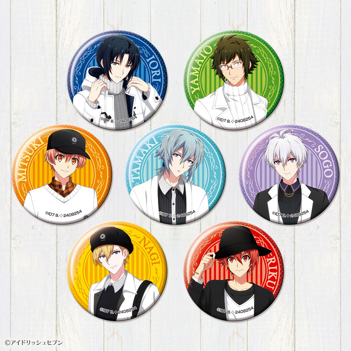 カプセル缶バッジコレクション～AGF2017 IDOLiSH7ver.～ | フィギュア