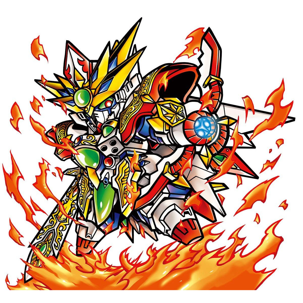 新約SDガンダム外伝 新世聖誕伝説 紅き月光と皇子の鎧 | SDガンダム