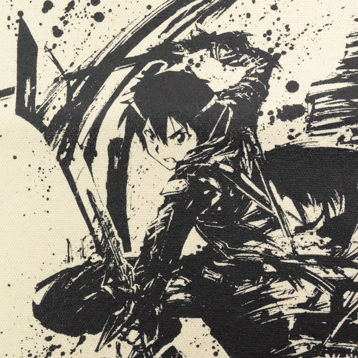 ソードアート・オンライン×墨絵師「御歌頭」×HTML ZERO3 Black Blast