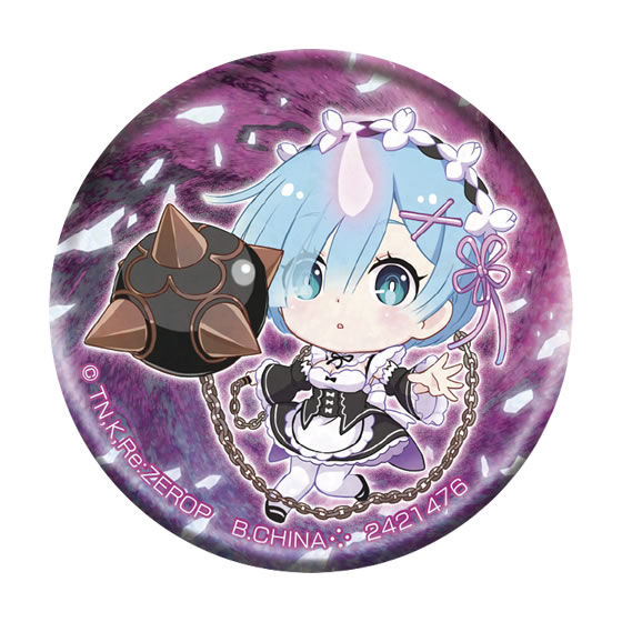 mini】Re:ゼロから始める異世界生活 缶バッジ｜ガシャポンオフィシャル