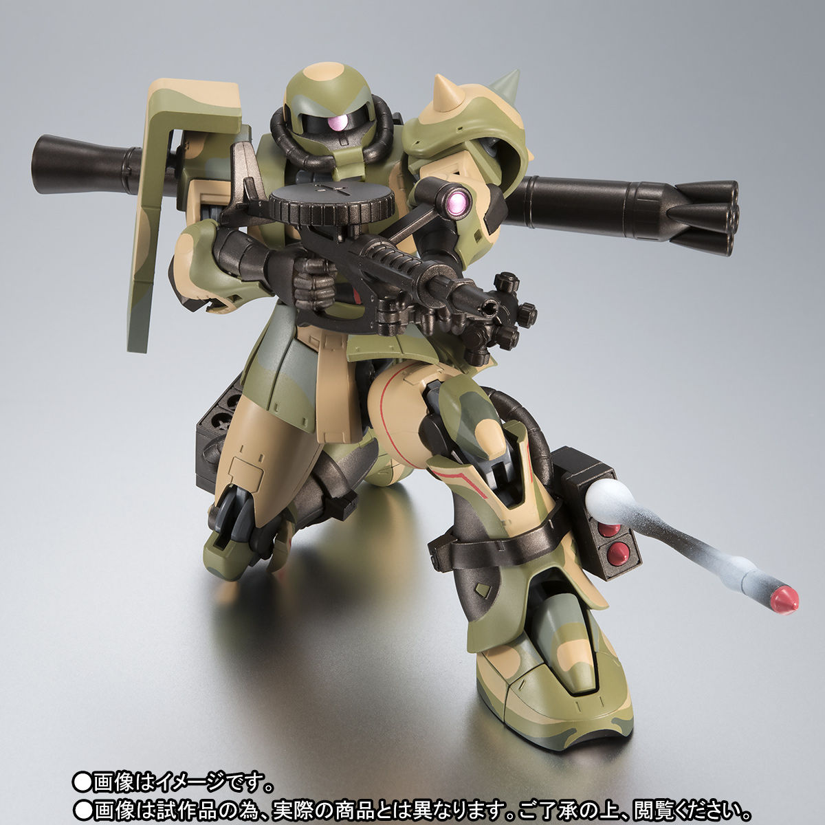 ROBOT魂 〈SIDE MS〉 MS-06J 湿地帯戦用ザク ver. A.N.I.M.E. | 機動