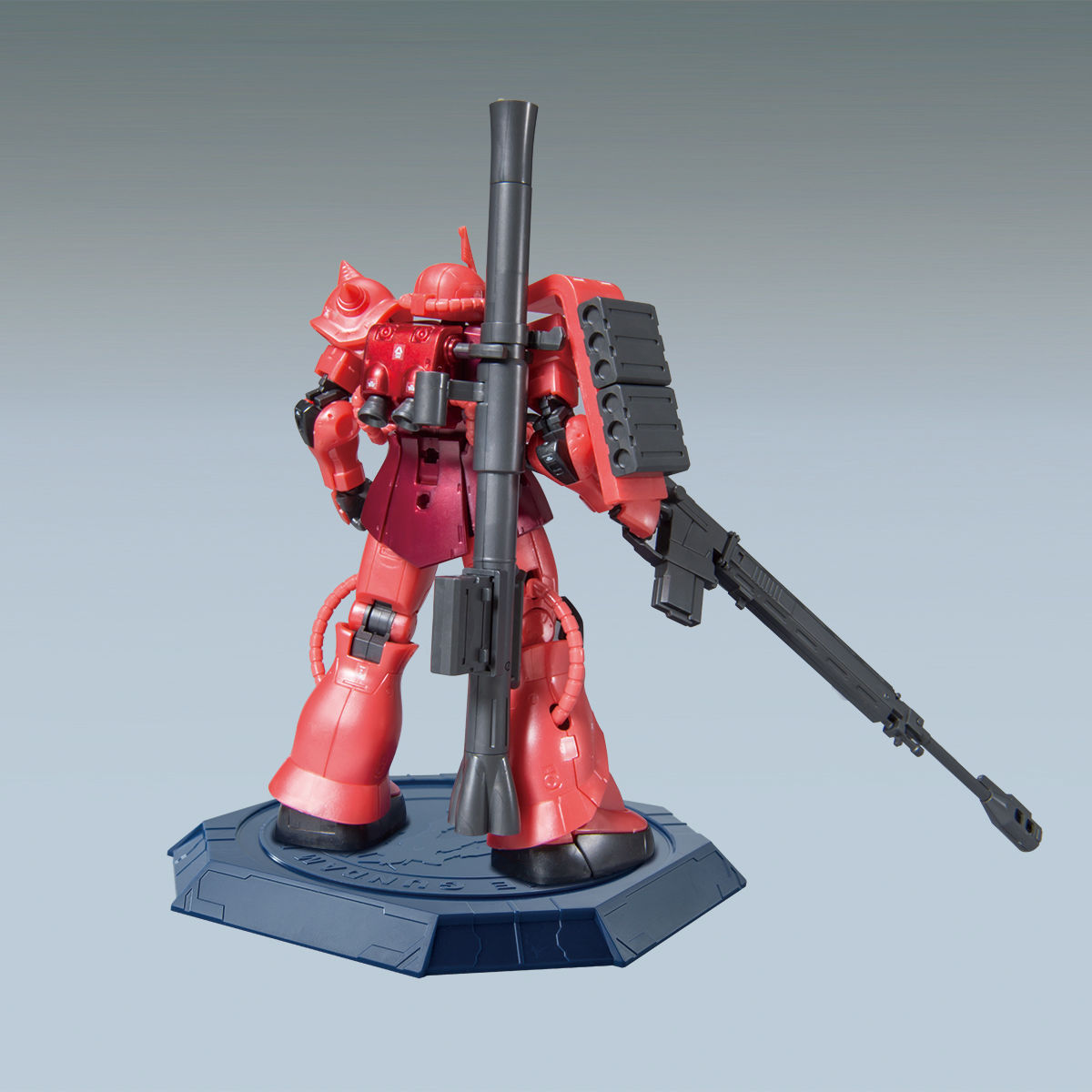 HG 1/144 ガンダムベース限定 シャア専用ザクII［メタリック