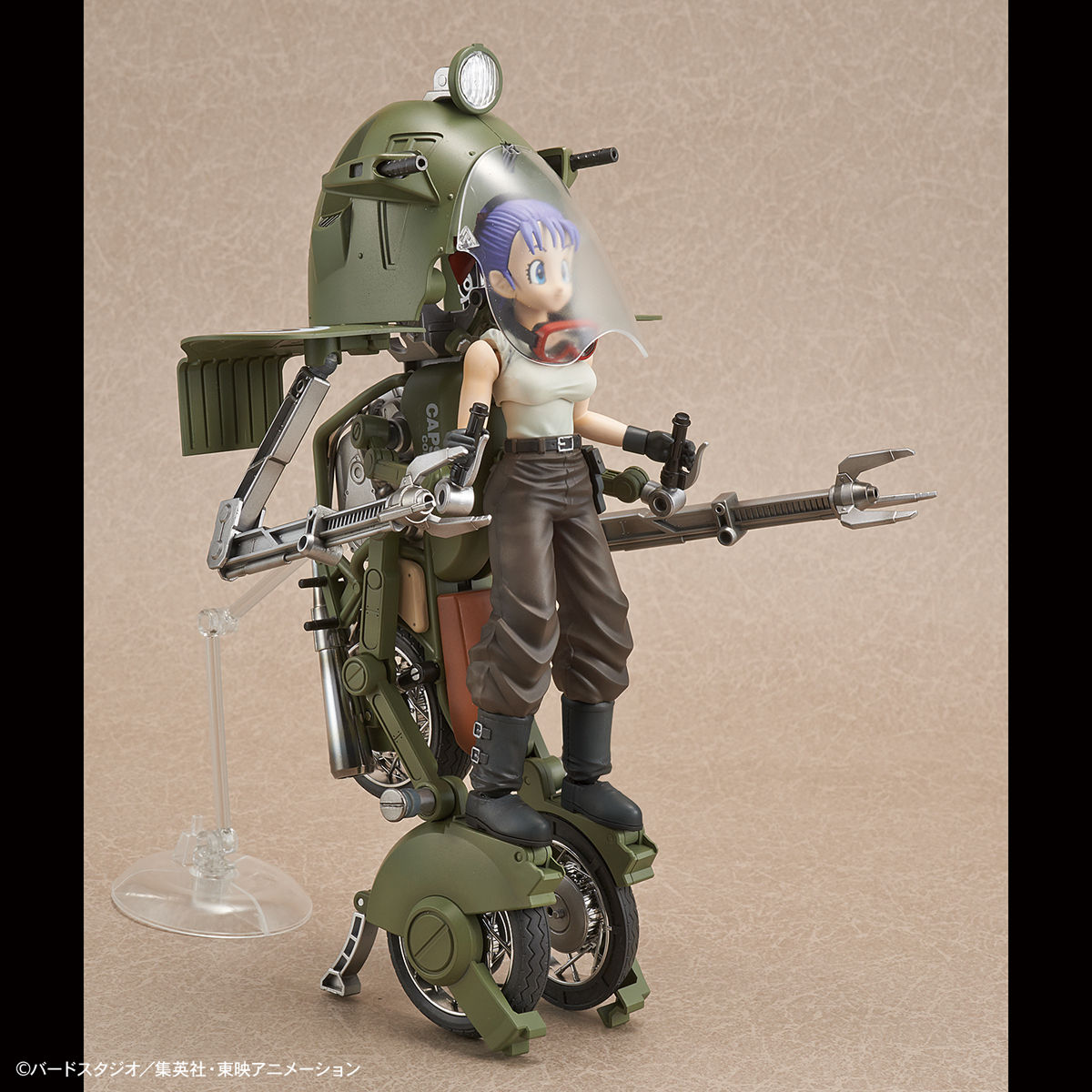Figure-rise Mechanics ブルマの可変式No.19バイク｜バンダイ ホビーサイト