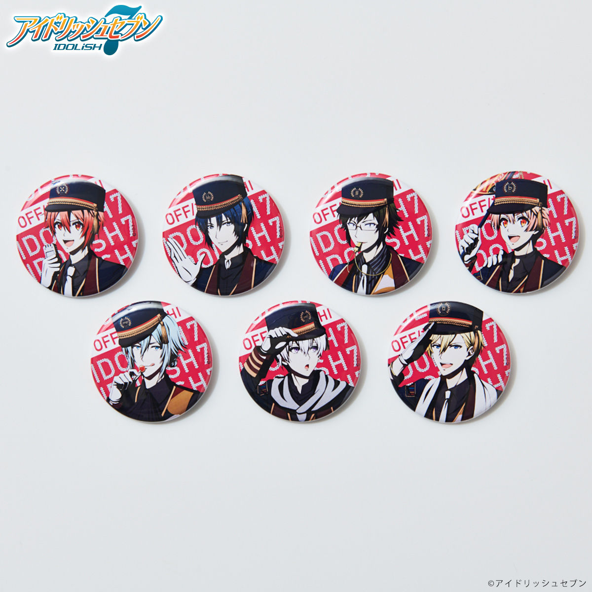 アイドリッシュセブン OFF/旅 オリジナル缶バッジ（@愛知.ver） 7種 A