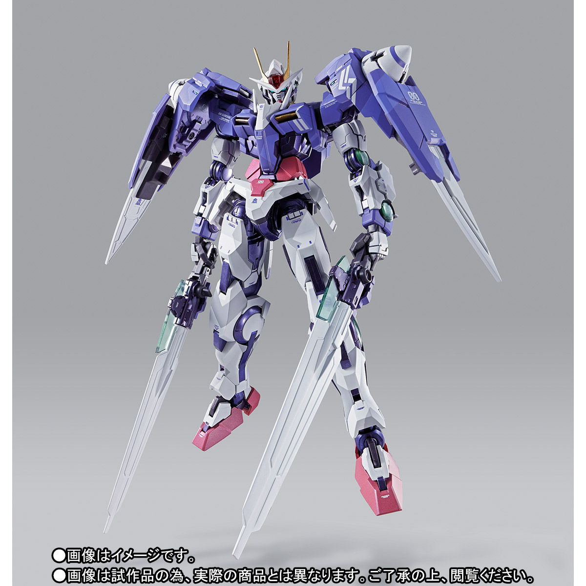 抽選販売】METAL BUILD ダブルオーライザー デザイナーズブルー Ver