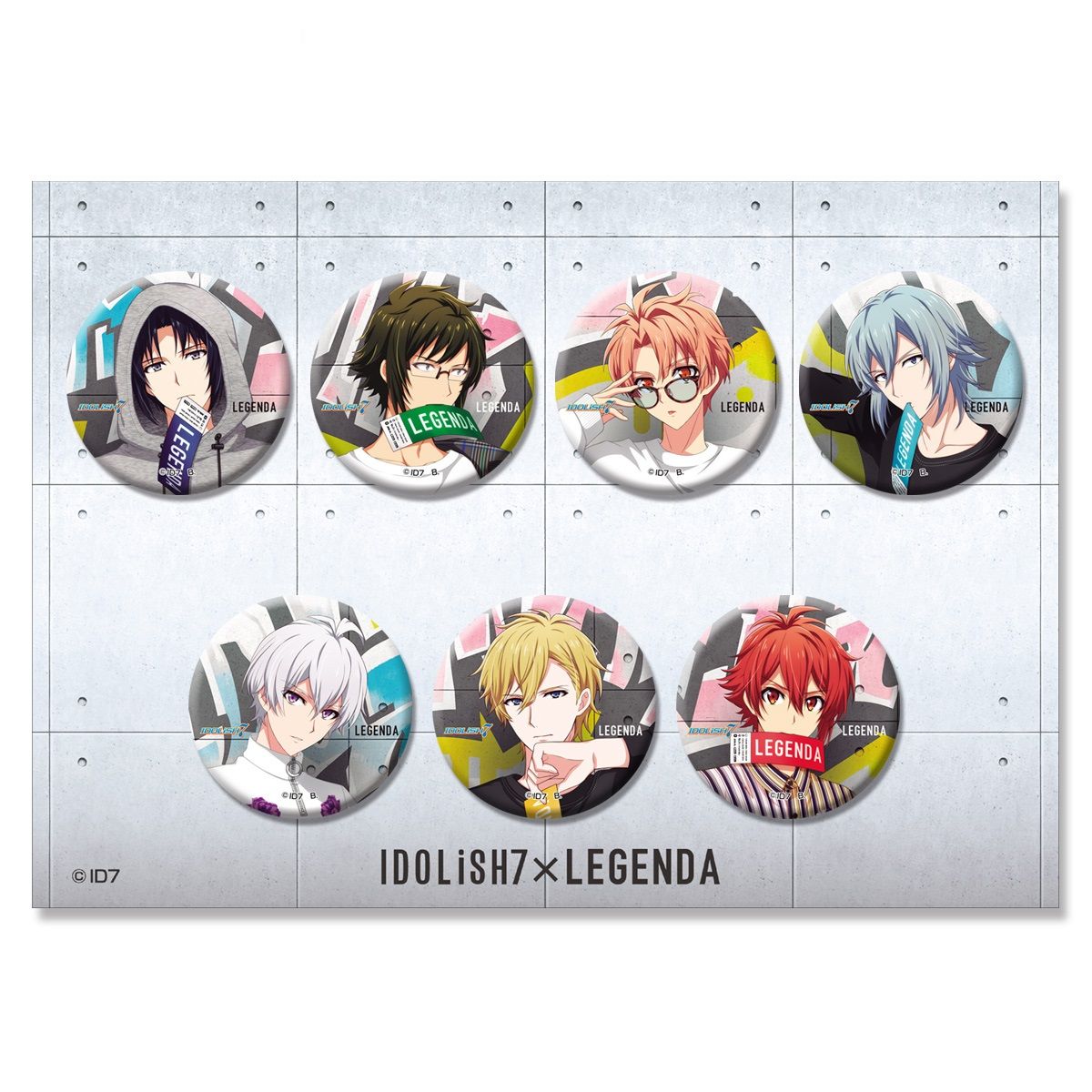 IDOLiSH7×LEGENDA 缶バッジセット | ファッション・アクセサリー