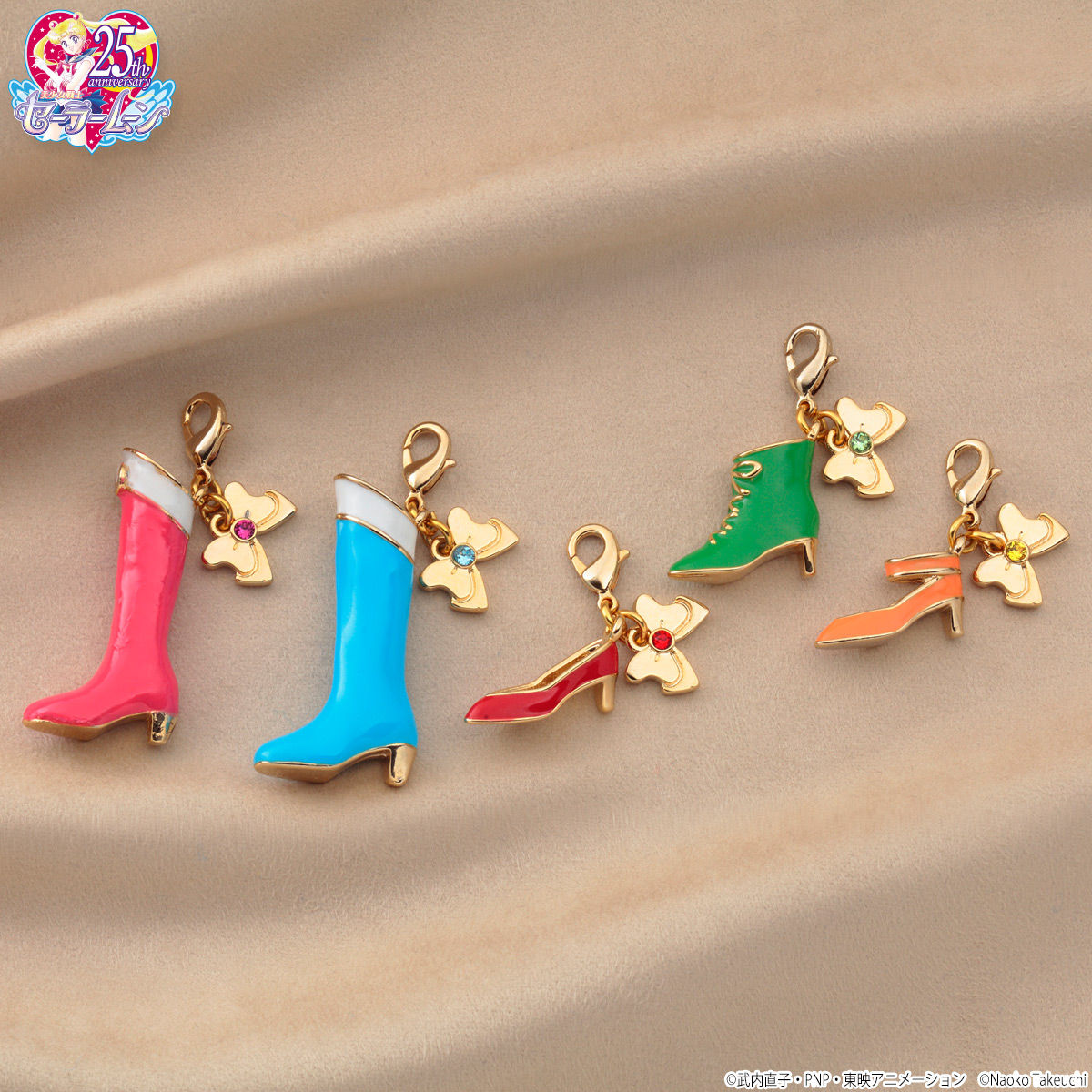 美少女戦士セーラームーン 靴型アクセサリーチャーム セーラー5戦士