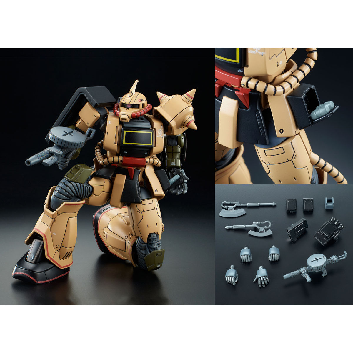 HG 1/144 ザク・デザートタイプ【4次：2020年11月発送