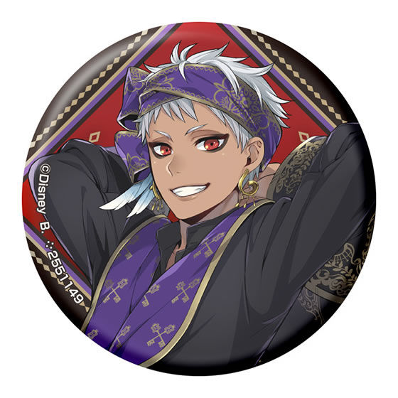 ディズニー ツイステッドワンダーランド カプセル缶バッジコレクション