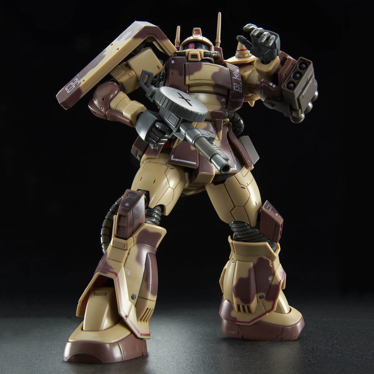 HG 1/144 ザク・デザートタイプ（ダブルアンテナ仕様）【3次