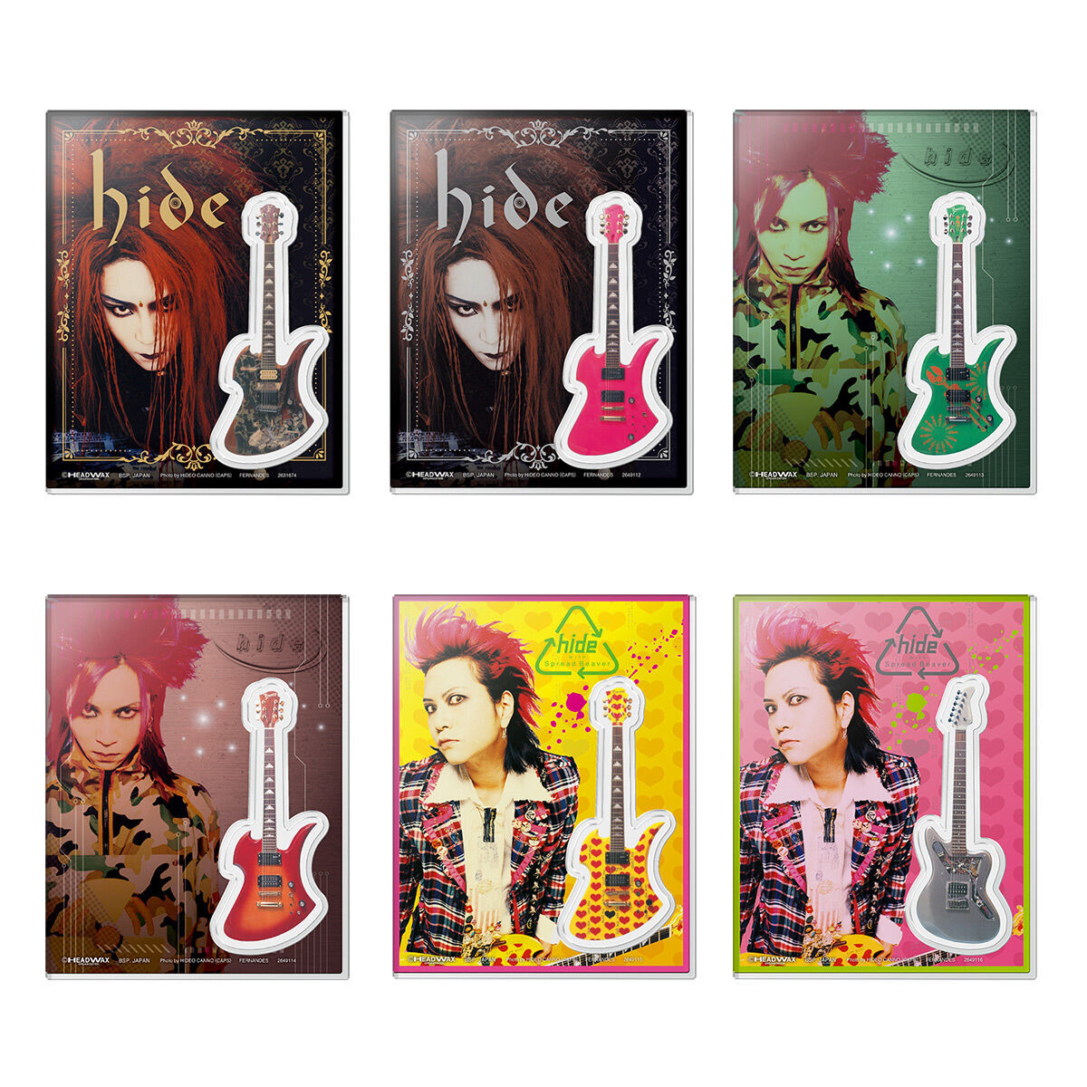 hide アクリルコレクション | アニメグッズ ・おもちゃならプレミアム