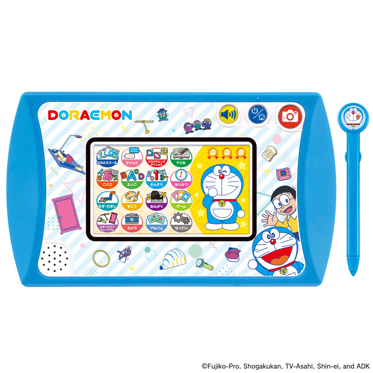 カメラも！プログラミングも！ ドラえもんGIGAパッド | ドラえもん
