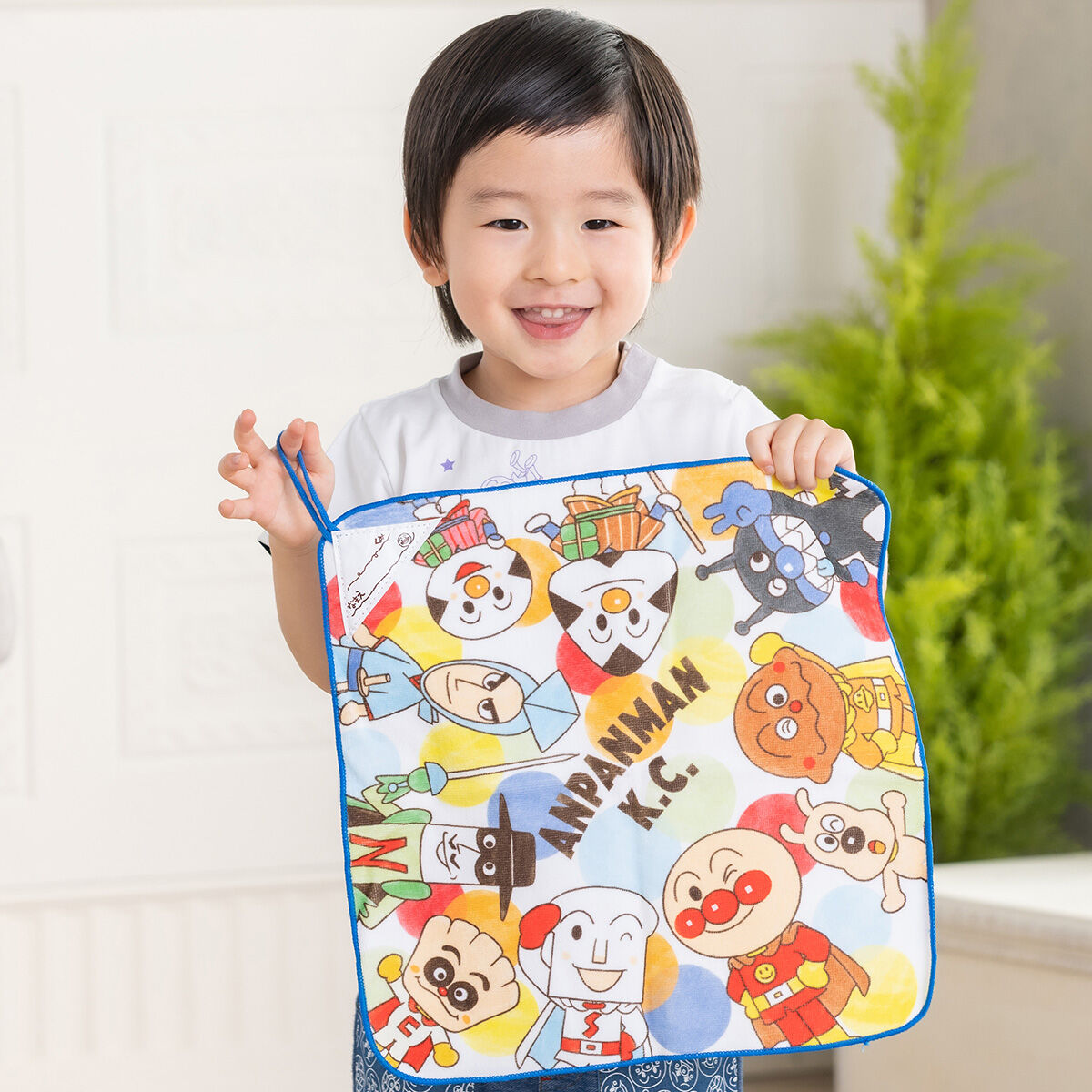 カラフル柄ループ付きタオル | それいけ！アンパンマン ファッション