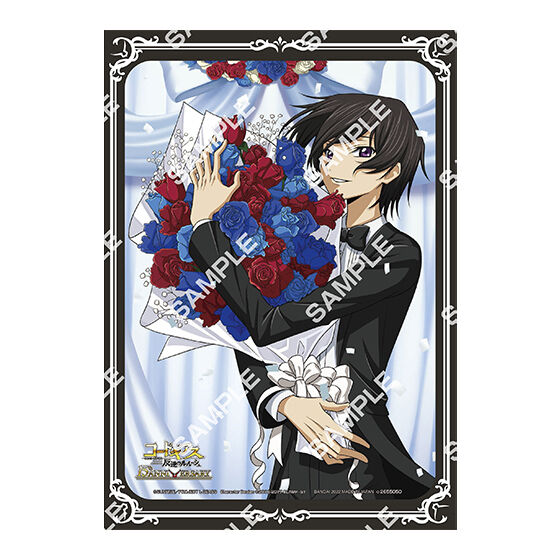 フラットガシャポン】コードギアス 反逆のルルーシュ 台紙付イラスト