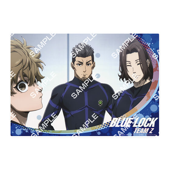 ジャンボカードダス/フラットガシャポン】ブルーロック クリア