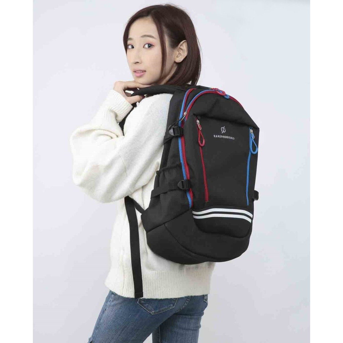 仮面ライダービルド ダブルジップバックパック | 仮面ライダービルド