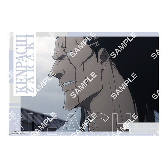 ジャンボカードダス】BLEACH 千年血戦篇 クリアビジュアルポスター