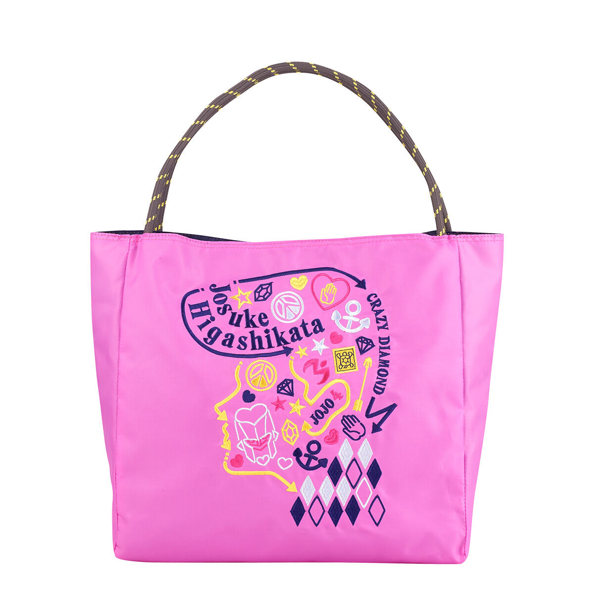 ONOFFYFREE×ジョジョの奇妙な冒険 ダイヤモンドは砕けない 刺繍バッグ