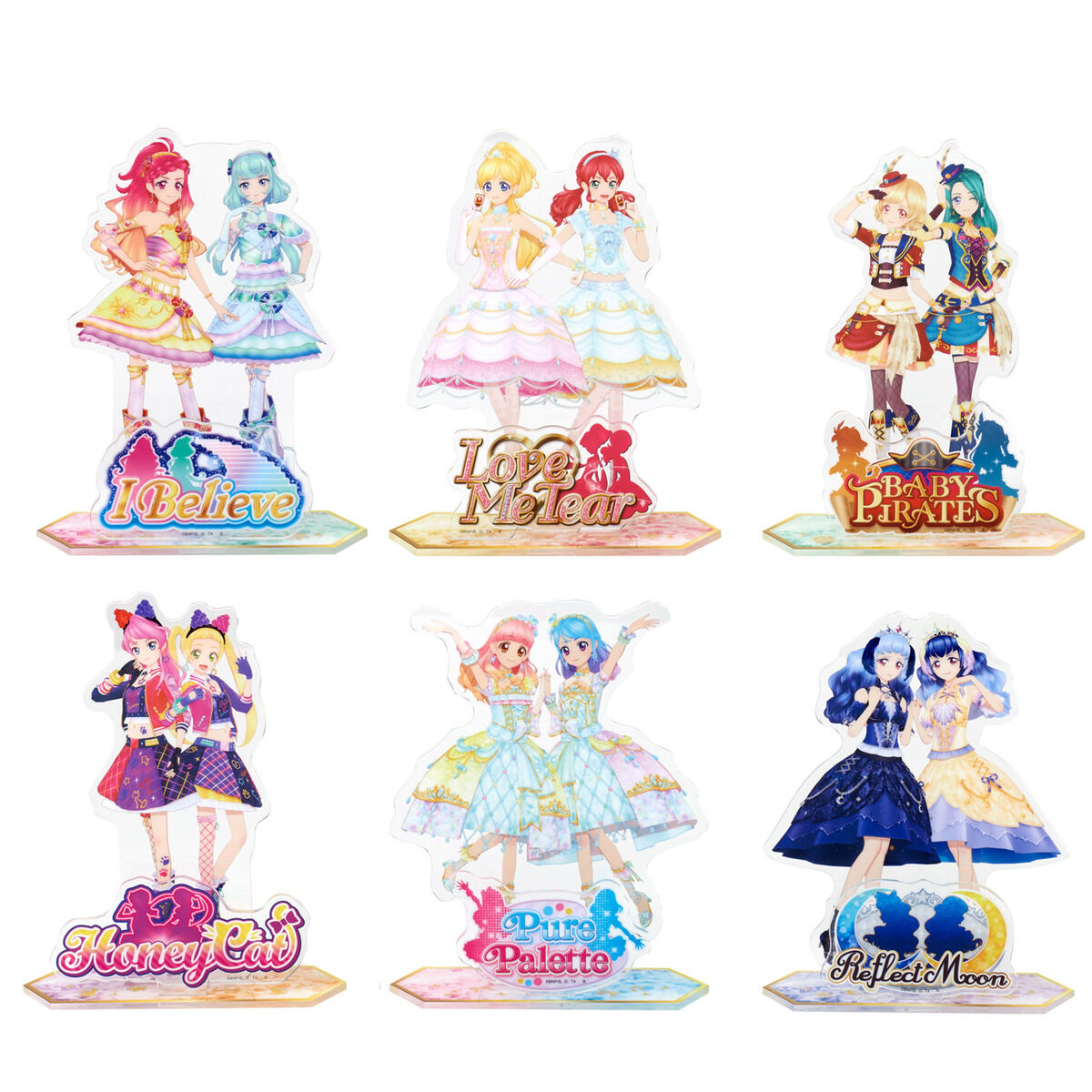 再販】アイカツフレンズ！アクリルスタンド（データカードダスver