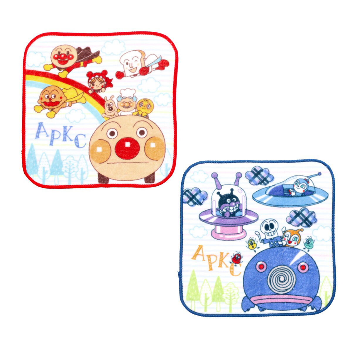 ミニタオル2枚組 | それいけ！アンパンマン 通常商品 | アニメグッズ