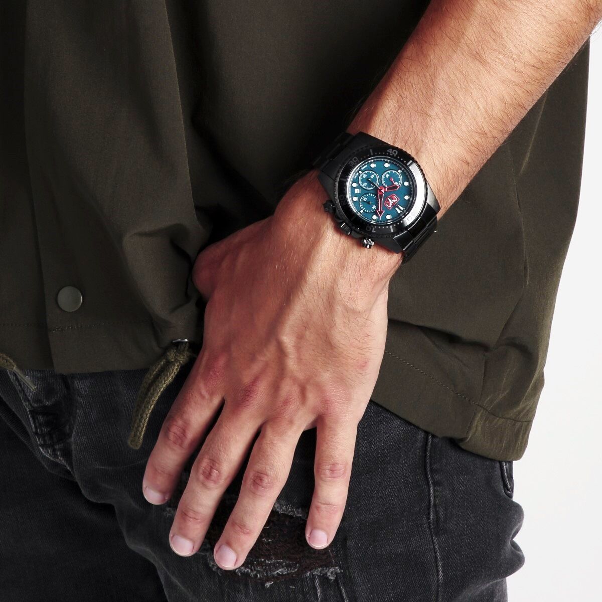 仮面ライダー1号 ソーラークロノグラフウォッチ | 仮面ライダー