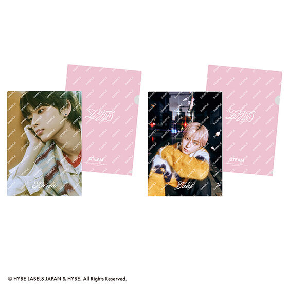 フラットガシャポン】&TEAM クリアファイルコレクション｜ガシャポン