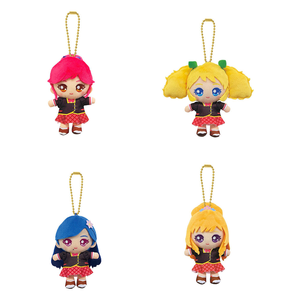 特別抽選販売】アイカツ！おすわりボールチェーンマスコット