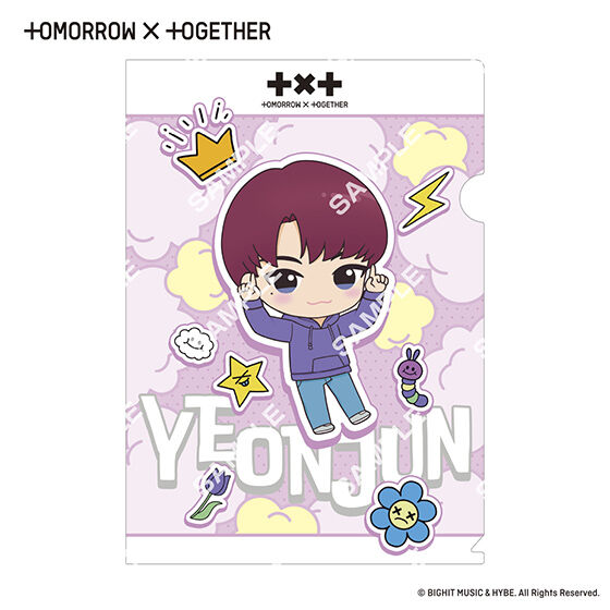 フラットガシャポン】TOMORROW X TOGETHER クリアファイルコレクション