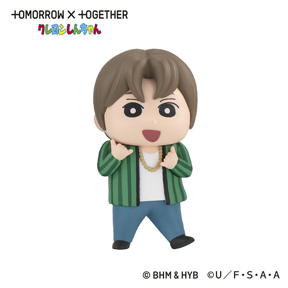 ならぶんです。 TOMORROW X TOGETHER クレヨンしんちゃん｜ガシャポン