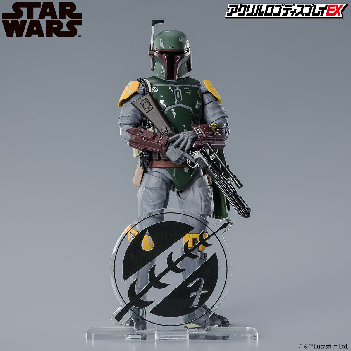 アクリルロゴディスプレイEX STAR WARS/スター・ウォーズ ボバ