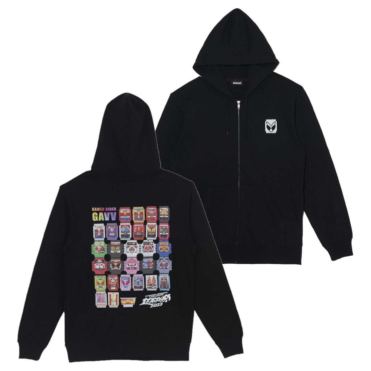 仮面ライダーガヴ＆仮面ライダーシリーズ ゴチゾウ パーカー 超英雄祭