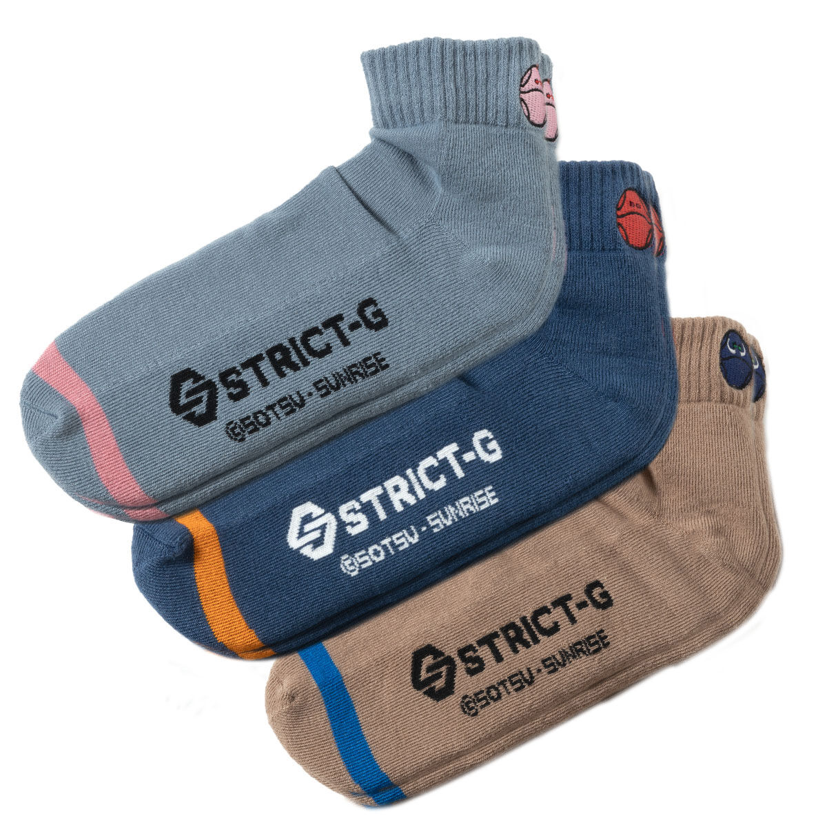 STRICT-G BASIC『機動戦士ガンダムSEED FREEDOM』ソックス3Pセット