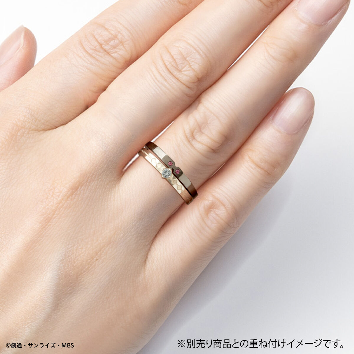 STRICT-G THE KISS『機動戦士ガンダム 水星の魔女』シルバーリング