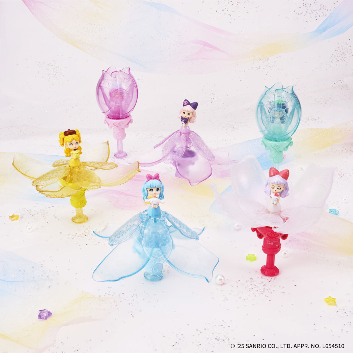Flower Spin Princess サンリオキャラクターズ | BANDAI TOYS
